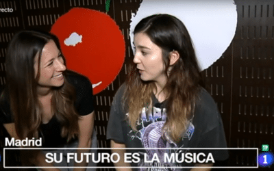 España Directo (TVE) nos visita con motivo  del Día de la Música 